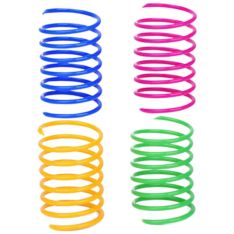 Cat Colorful Spring Toys