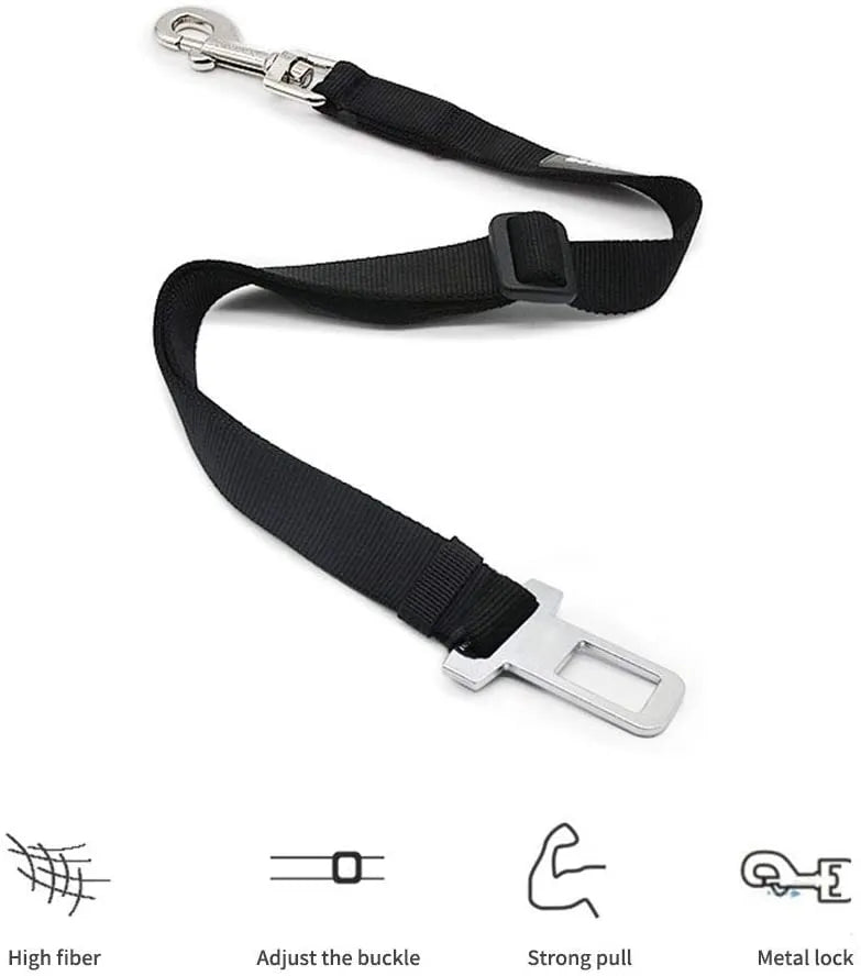 Adjustable Pet Cat Dog Car Safety Belt
