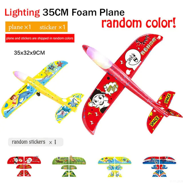 Foam Plane 10M Launcher Catapult Airplane Gun Toy