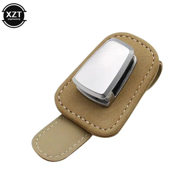 Sun Visor Glasses Case