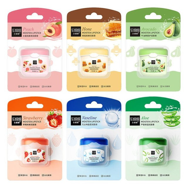 Moisturizing Non-Sticky Fruity Lip Balms