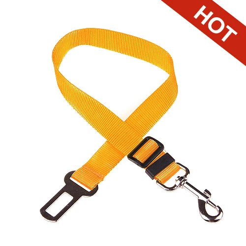 Adjustable Pet Cat Dog Car Safety Belt
