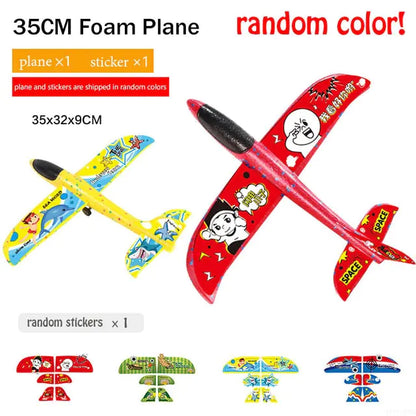 Foam Plane 10M Launcher Catapult Airplane Gun Toy