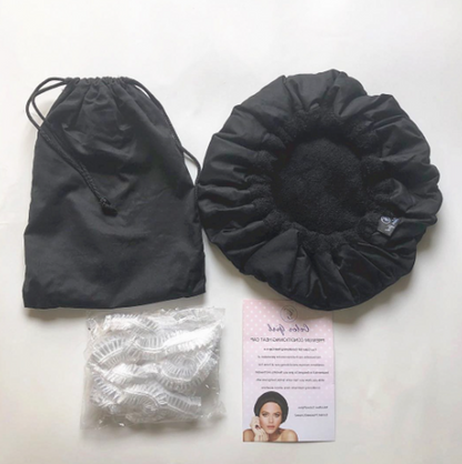 Flaxseed Care Cap Set Microwave Heating Steaming Cap