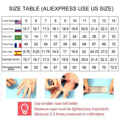 Fashion Men's Rings 8mm