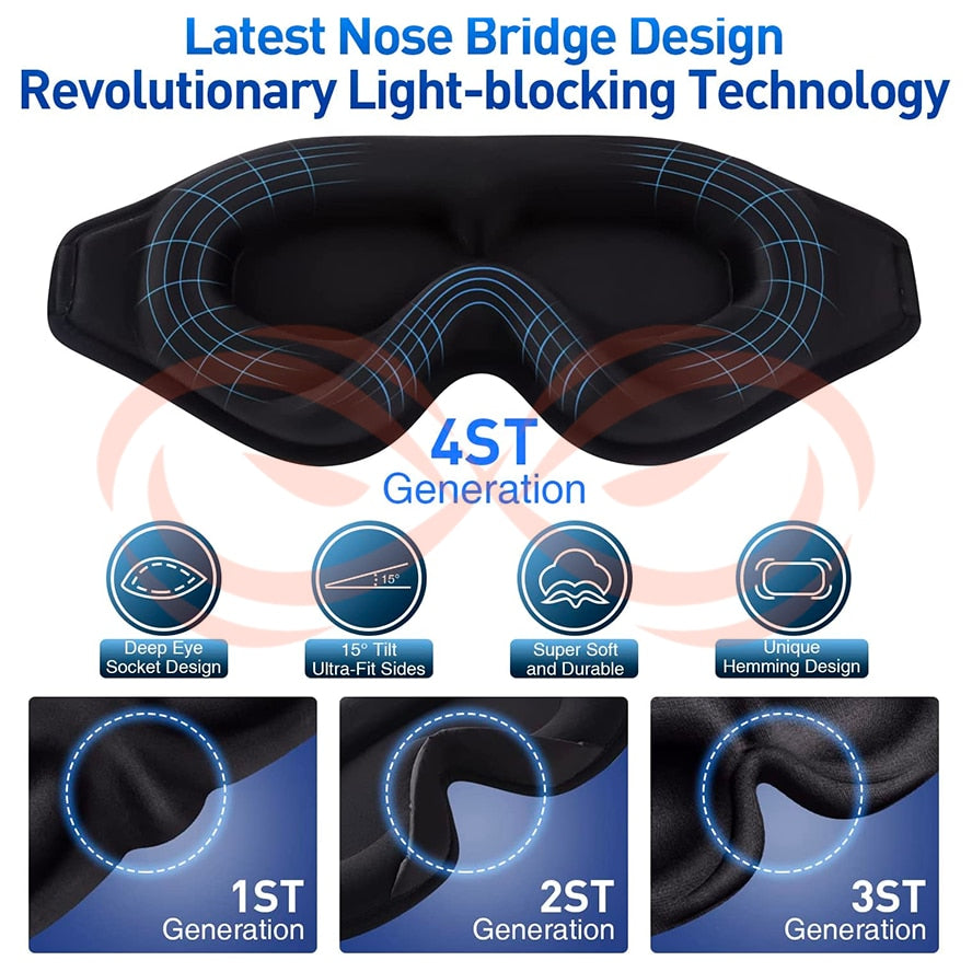 Contoured Cups Sleeping Eye Mask