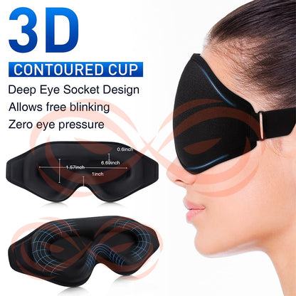 Contoured Cups Sleeping Eye Mask